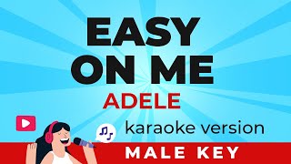 Adele - Easy On Me (Karaoke Version) (Male Key)