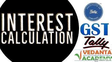 Webinar Interest Calculation in Tally ERP 9  English