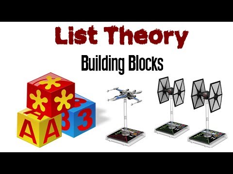 X-wing List Building Theory – BUILDING BLOCKS