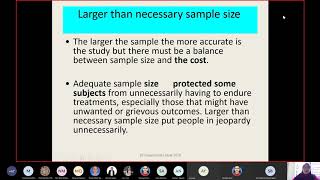 sample size calculation