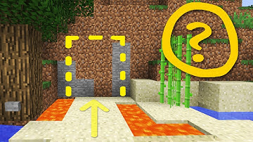 Minecraft: Cool Secret Door / Base Tutorial #2 How to Build a Hidden House