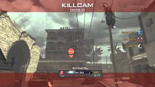 PS3 Call of Duty MW3 - Throwing Knife Headshot Killcam