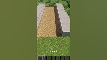 Minecraft Path Build Design #shorts #minecraft