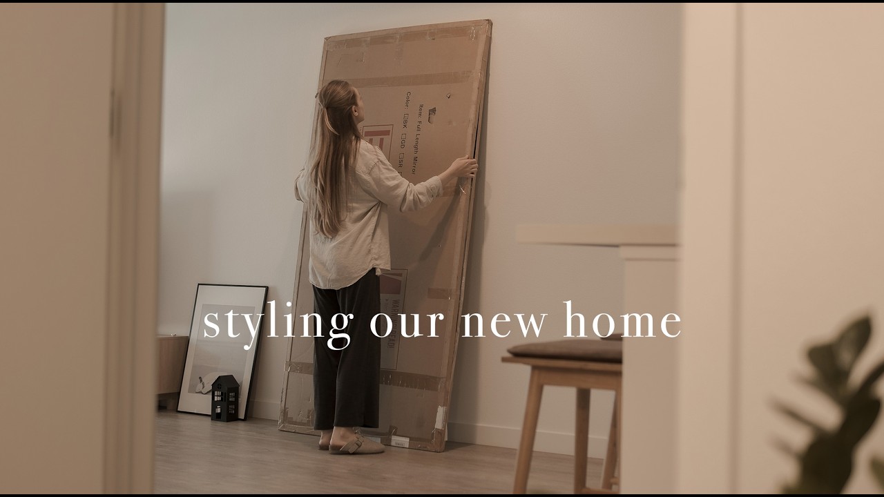 New Apartment Move-In | Styling Our Home with Quince, Zara Home, Amazon, Target | Earthy Decor
