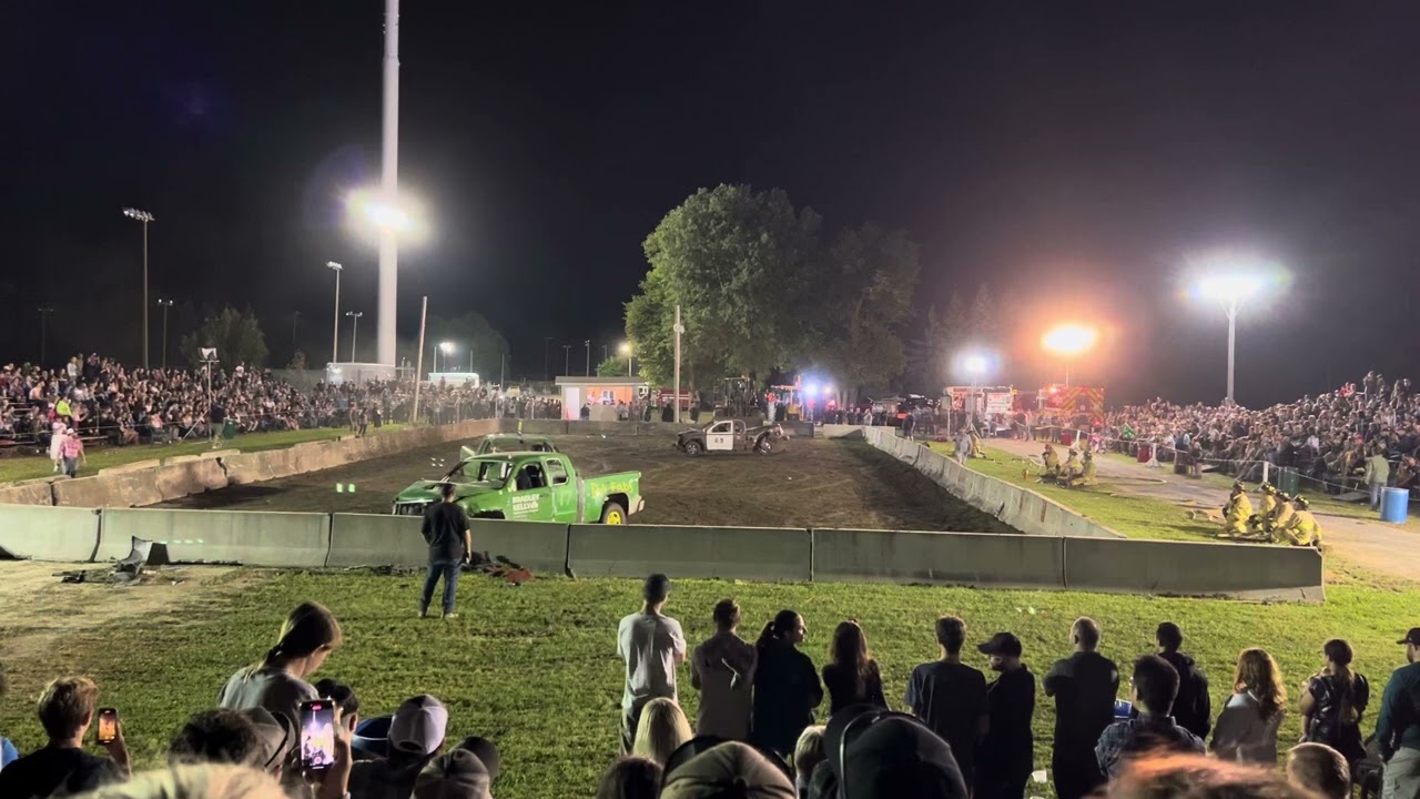 Richmond fair demolition derby truck heat 2024