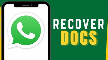 How To Recover Deleted WhatsApp Docs (Updated)