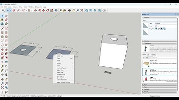 SketchUp2023 Ep4 คำสั่ง select การเลือกงาน
