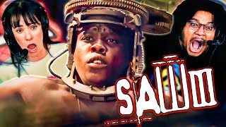 SAW 3 (2006) MOVIE REACTION!! FIRST TIME WATCHING! Jigsaw | Full Movie Review | Saw X