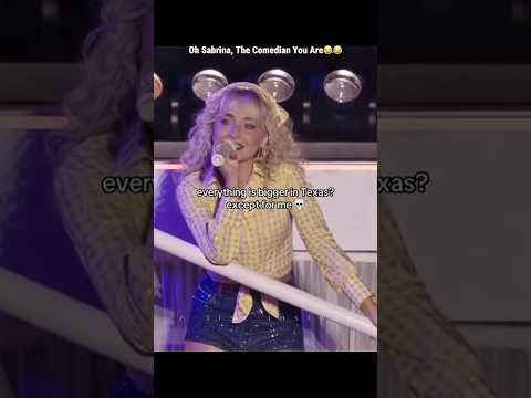 Sabrina Carpenter Making Fun Of Her Height In Austin Texas Sabrinacarpenter