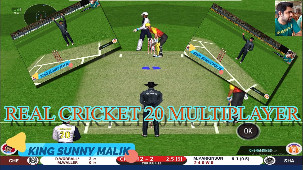 Real Cricket 20 multiplayer #01|KING SUNNY MALIK | - YouTube