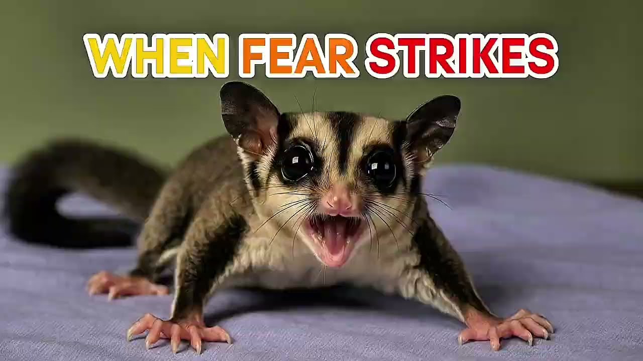 Understanding Sugar Glider Fear and Trust 🐾 | Full Video Behavior Guide”