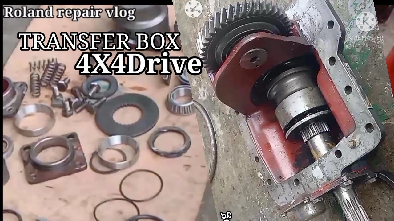 How to repair transfer box newholland TS90