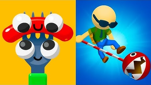 Fork N Sausage | Elastic Master – Dual Gameplay Mobile Walkthrough (Android/iOS)