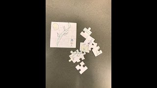 Summer Reading Craft Demo (for 7/31/20 craft): Make Your Own Puzzle!