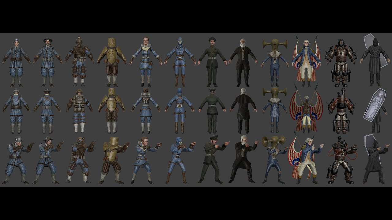 Bioshock Infinite Concept Art Fireman