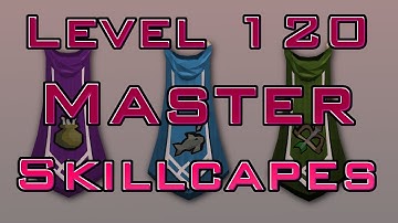 ActiqueRS | Level 120 Master Skillcapes