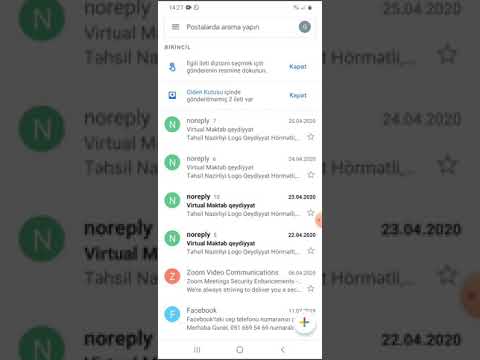 Video: Gmail hesabına mesaj yaza bilərəm?