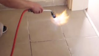 How To Repair A Loose Tile Floor & Fix A Ceramic Floor