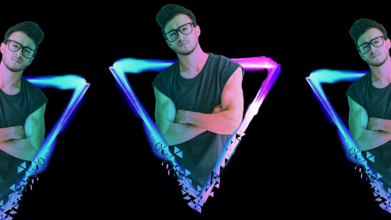 PICSART NEON TRIANGLE CONCEPT | picsart  photo editing | V6 Innovation