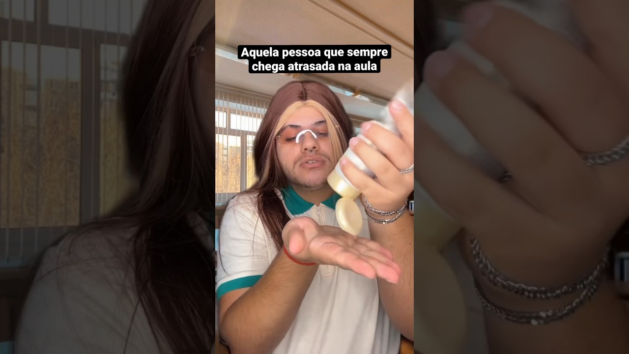 ⁣AQUELA PESSOA QUE SEMPRE CHEGA ATRASADA NA AULA