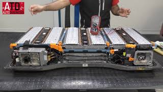 High voltage battery in 100% electric Smart vehicle