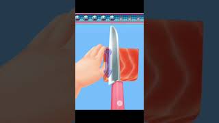 Cooking Mama Cutting Salmon For Sushi Balls .