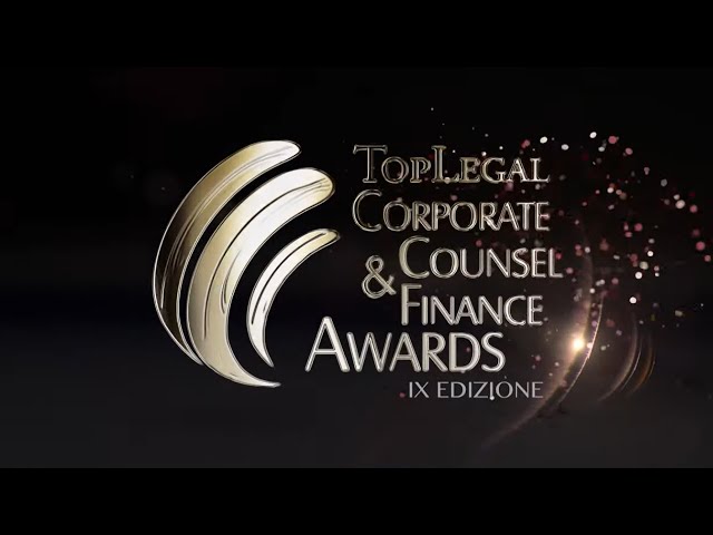 TopLegal Corporate Counsel & Finance Awards 2022 - La serata