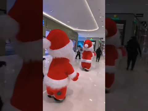 So Many Dancing Santa Claus | We Wish You A Merry Christmas & Happy New Year #shorts #christmas #new