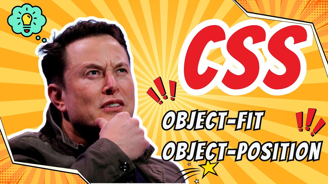 CSS object-fit и object-position. Помоги 🙏 Илону выйти из тени - YouTube
