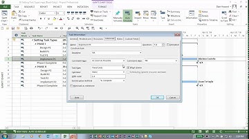 How to Set the Task Type Value: MS Project Task Types Part 3