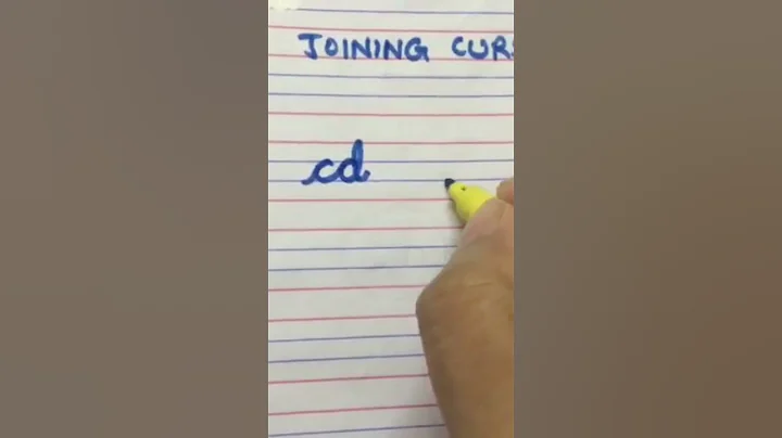 joining cursive letters #shorts