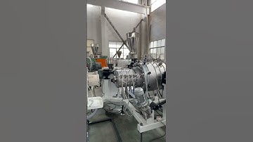 3 layers PVC pipe extrusion line