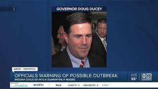Arizona's top health official is encouraging businesses to have a plan
in place for when coronavirus spreads across arizona.