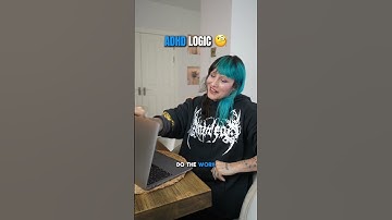 ADHD Logic vs Reality 🤣🧠#adhd #adhdbrain #adhdprobs