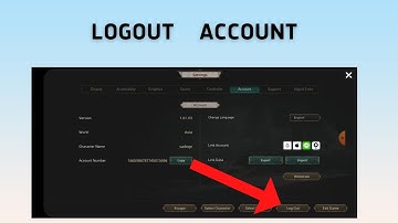 How to logout from Undecember account
