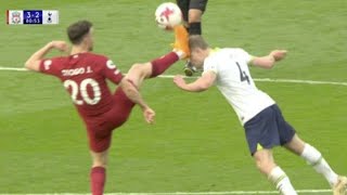 Diogo Jota FOUL on Skipp Vs Tottenham