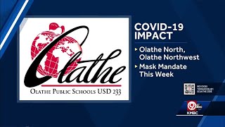 2 Olathe high schools switch back to universal masking because of COVID-19 numbers