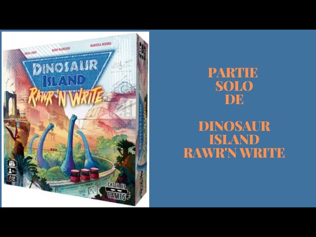 Dinosaur Island Rawr'n Write - Jogos - Paizinho, Vírgula!