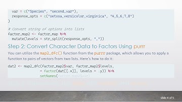 Converting Character Data to Factors in R with dplyr and purrr