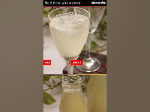 Lemon Squash homemade #recipe #shortsfeed #shorts - YouTube