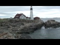 Driving along the Maine Coast