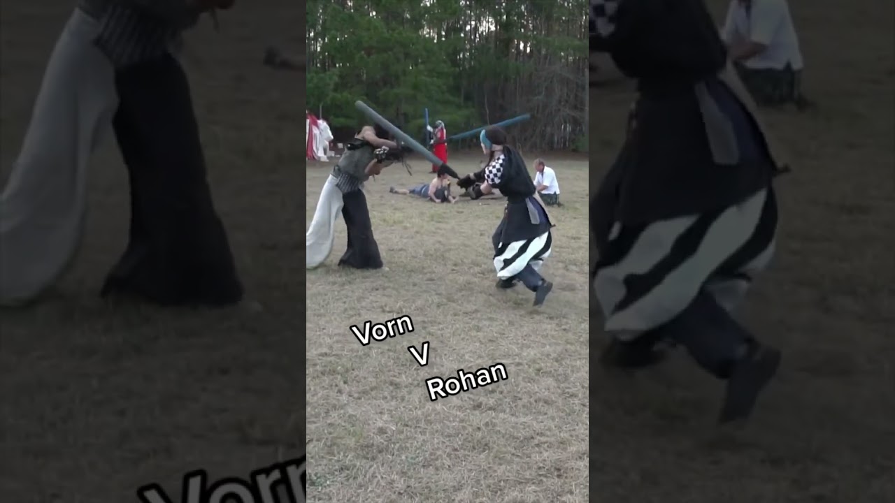 Vorn v  Rohan Orc Wars LARP 