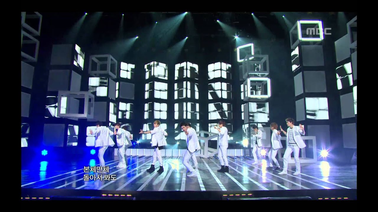 Super Junior BONAMANA, 슈퍼주니어 미인아, Music Core 20100724 YouTube