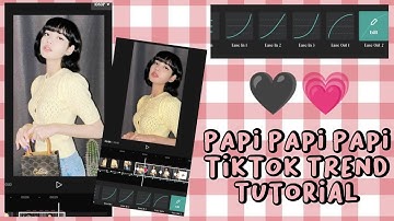 PAPI PAPI PAPI TIKTOK TREND CAPCUT EASY TUTORIAL #subscribe