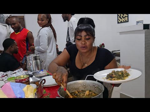 EATING AND DRINKING WITH BRAZZA WITH STAR I SERGE MUEMBO I STEPHIE I AMBU I CARDOZO I MOTHER LOSO