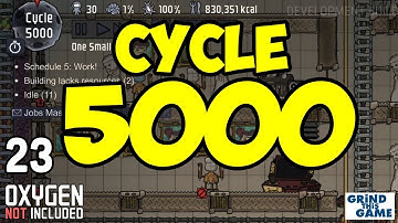 CYCLE 5000 (Completely Self Sustaining Base) - ROCKETRY UPGRADE BASE #23 - Oxygen Not Included