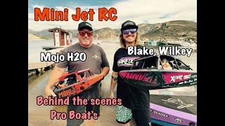 Pro Boat Jetstream RC Mini Jet Boats with Mojo H2O & Blake Willky