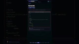 live csrf attack demo 😮🔥 #ethicalhacking #csrf #bugbounty