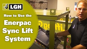 How to Use the Enerpac Synchronous Lift System