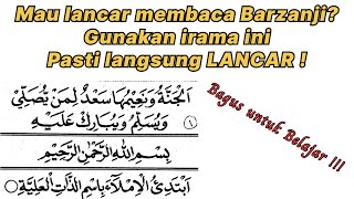 Nada yang mudah untuk membaca barzanji Aljannatu